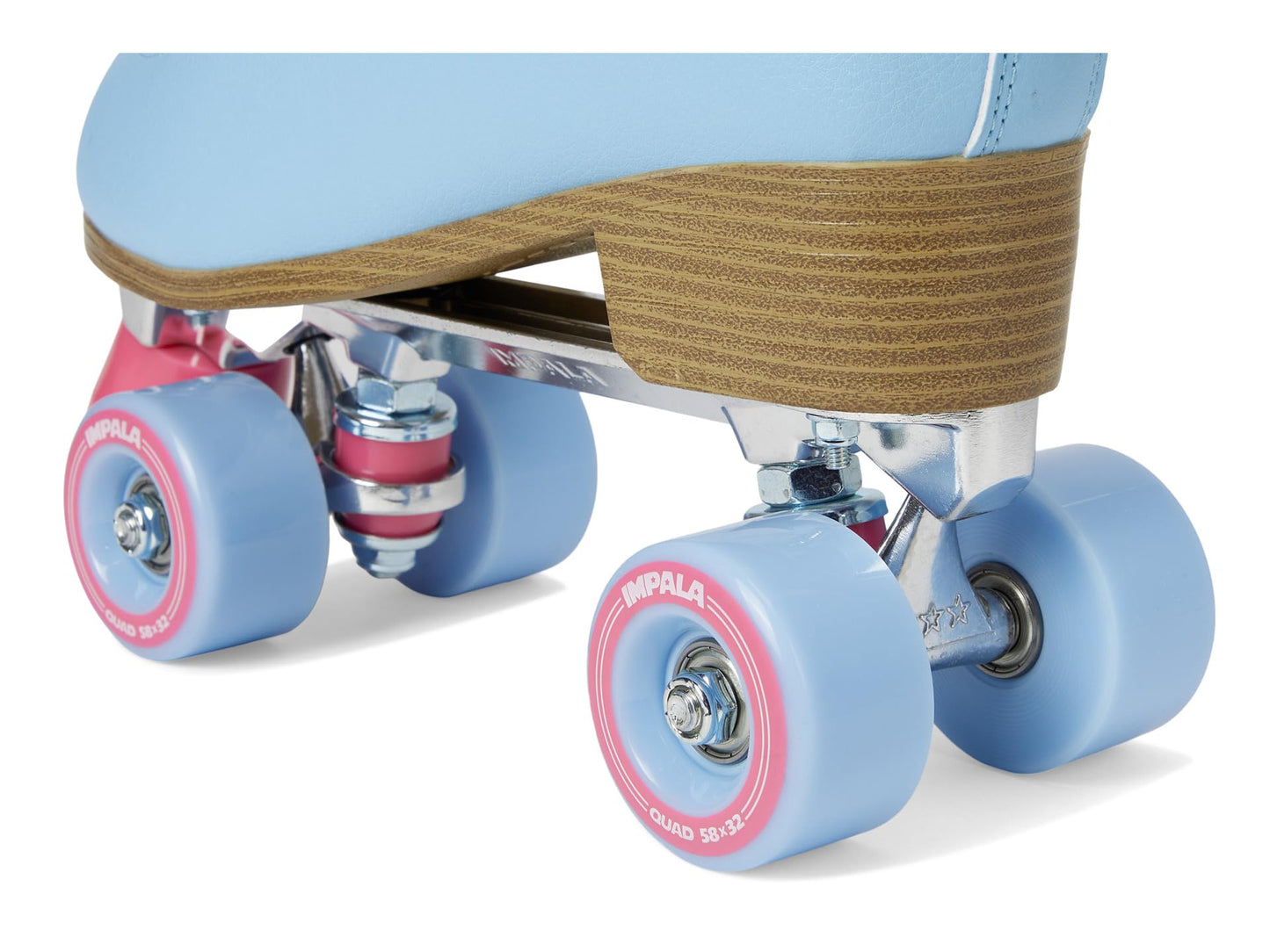 Impala Rollerskates Unisex Quad Skate (Big Kid/Adult), Blue Raspberry, 7