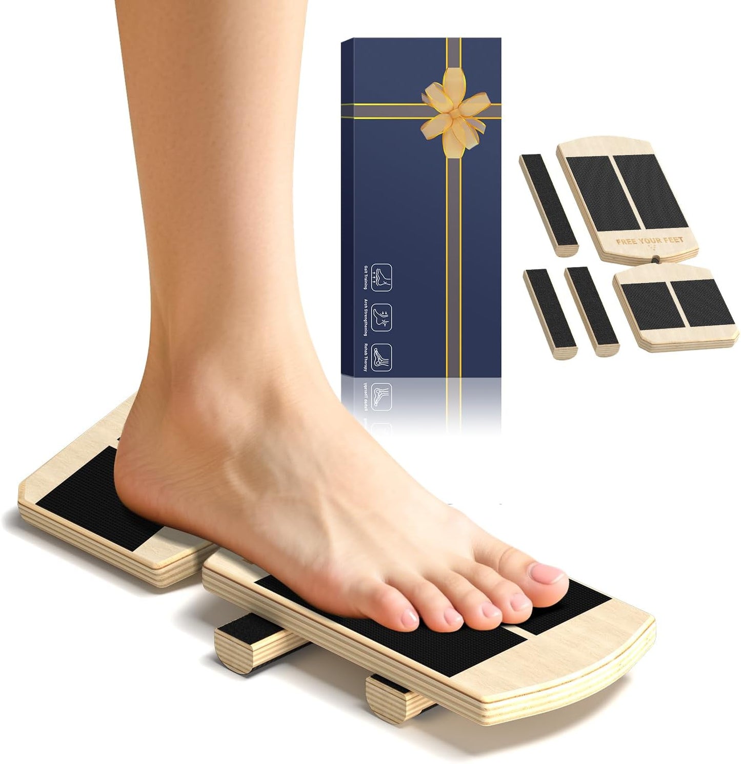 Skiennix Ankle Balance Board - Foot Strengthener for Sprained Ankle Recovery | Stability Exercises & Posture Correction