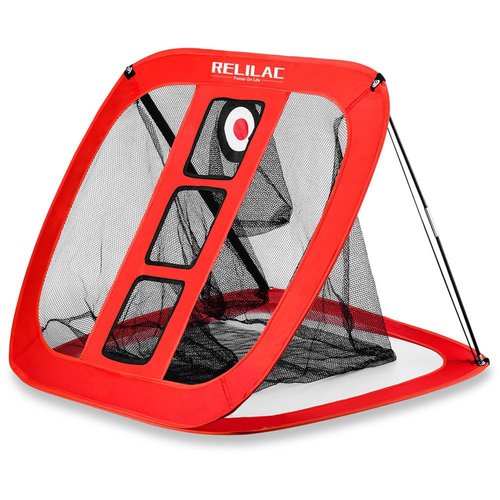RELILAC Pop Up Golf Chipping Net - Indoor/Outdoor Golfing Target Accessories for Backyard Accuracy and Swing Practice - Gifts for Men, Dad, Husband, Women, Kid, Golfers