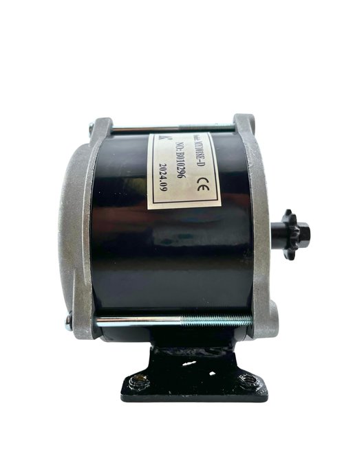 AlveyTech Heavy Duty 36 Volt 500 Watt Electric Motor for The Razor Crazy Cart XL (Versions 1+) - Replacement MY1018E-D Watt Motors with 9-Tooth Chain Sprocket and Mounting Bracket (W25143401030)