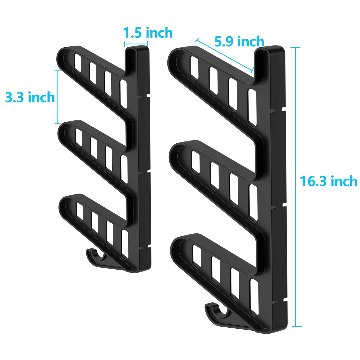 Hikeen Skateboard Rack Wall Mount Skateboard Storage Rack Skateboard Holder, Load Bearing Skateboard Rack, Vertical Space Saving Design