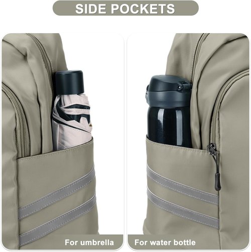Coofay Gym Backpack - Waterproof Women's Travel Bag with Shoe Compartment | Lightweight & Compact