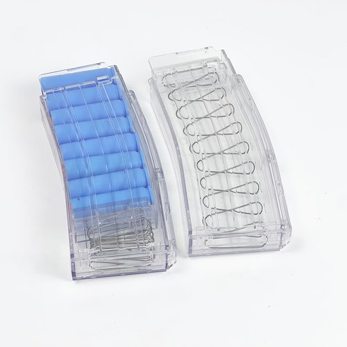 ZONZTER Toy Gun M16 Parts Standard Magazine × 2, Suitable for ZONZTER M16 Toy Foam Blaster Accessories for Age 14+