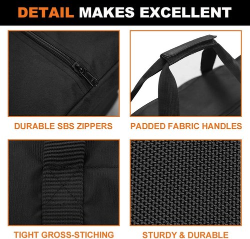 COOLBEBE 42" Sports Duffle Bag - 150L Extra Large Travel Bag | Water Resistant & Durable, Black