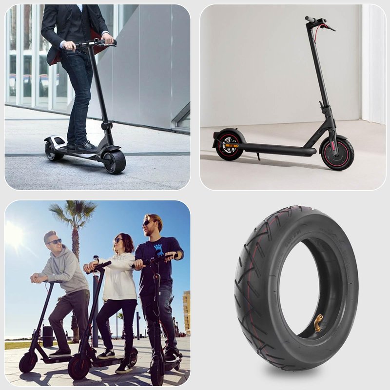 YONJILL 10 * 2.5 10 Inch Electric Scooter Replacement Tire, Compatible 10 Inch Electric Scooter with Inner Tire