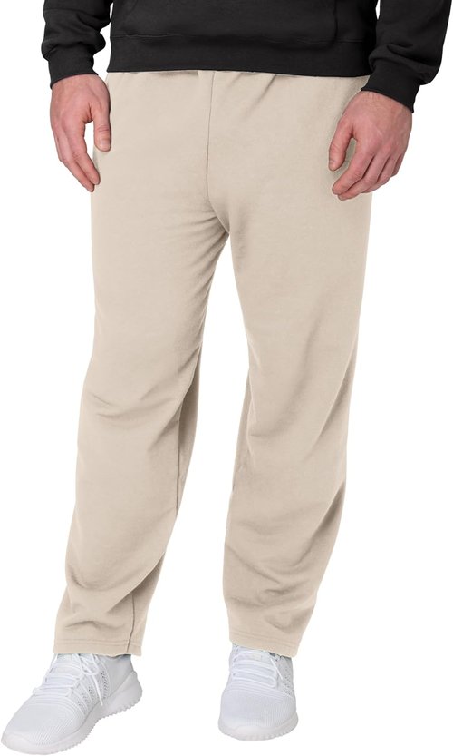 Hanes Men's EcoSmart Sweatpants - Comfortable Athletic Lounge Pants with Pockets | Fleece Fabric