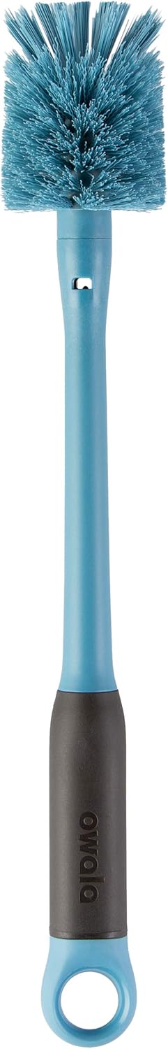 Owala Water Bottle Brush Cleaner - 2-in-1 Design with Removable Head & Straw Cleaner | Smokey Blue (Pack of 12)