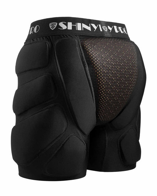 SHINYPRO Protective Padded Shorts for Snowboard and Skate CE Level 2 Butt and Tailbone Heavy Duty Protection