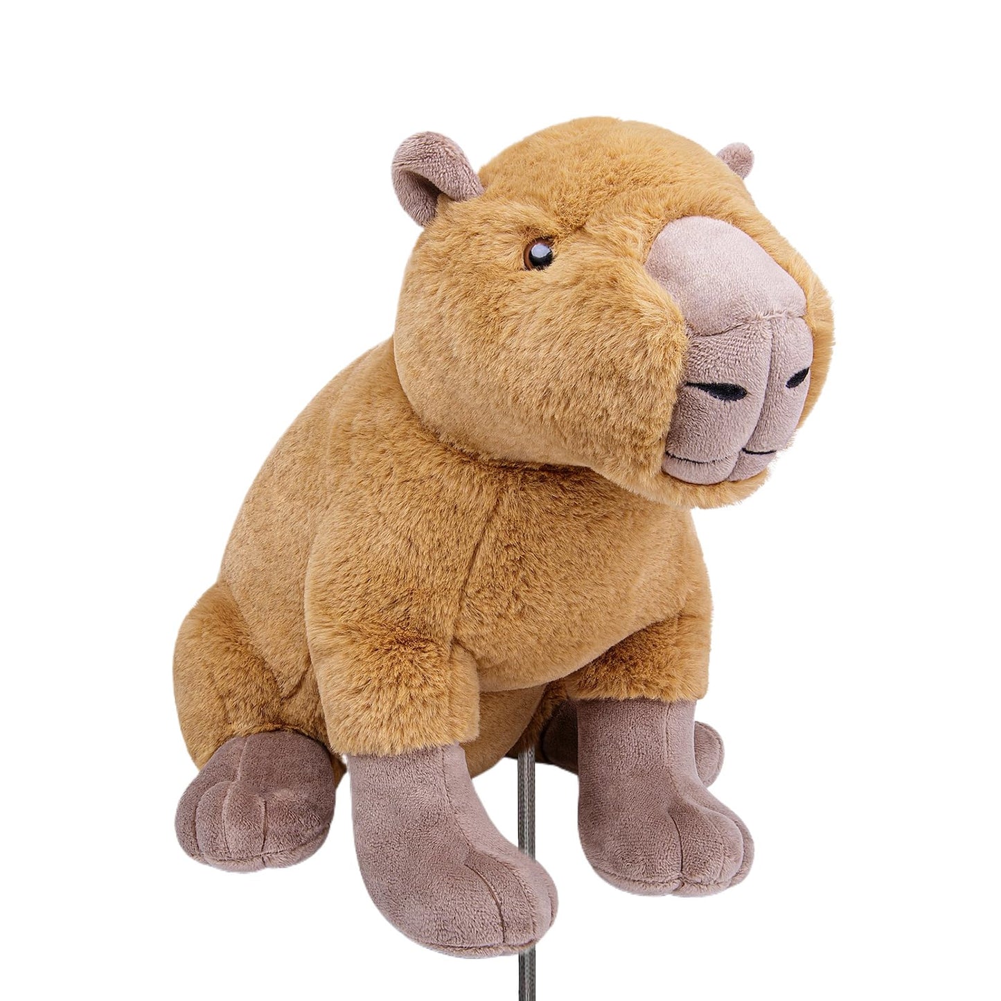 Funny Capybara Golf Headcover, Animals Plush Golf Club Head Covers, Small Size Fits Hybird and Irons, Large Size Fits Standard 461cc Driver Head