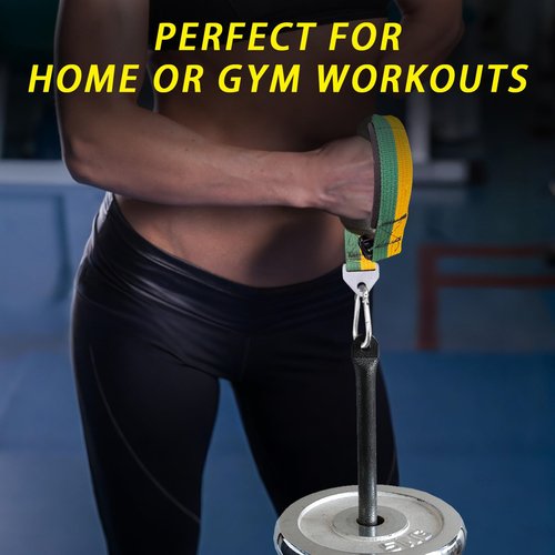 Arm Wrestling Training Handle for Cable Machines Ergonomic TPE Grip with Finger Grooves Stainless Steel Triangle Ring Premium Pulley Attachment for Biceps, Forearms and Wrist Workouts (Right Hand)