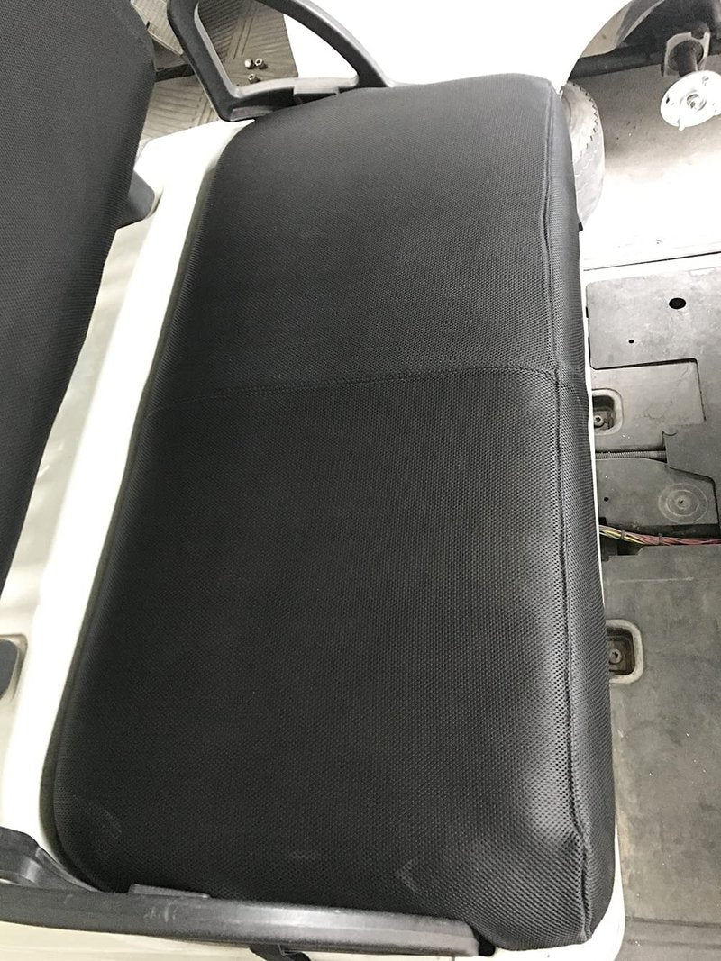 Golf Cart Seat Cover Compatible with Club Car DS/Precedent EZGO TXT/RXV& Yamaha Golf Cart Black(Seat Cover only)