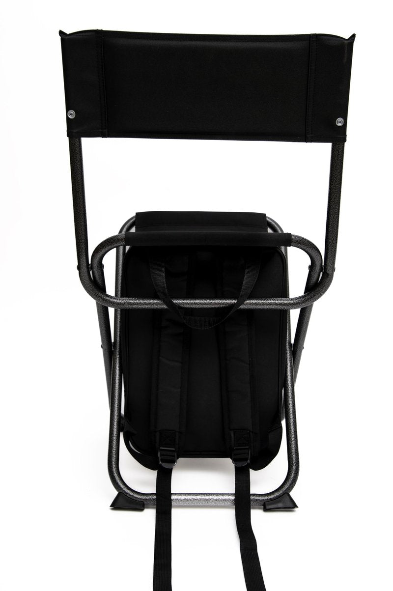 Montana Pickle Co. Pickleball Chair Backpack with Backrest Folding Stool Chair Compact and Paddle Sleeve for Men and Women, Supports 225 lbs