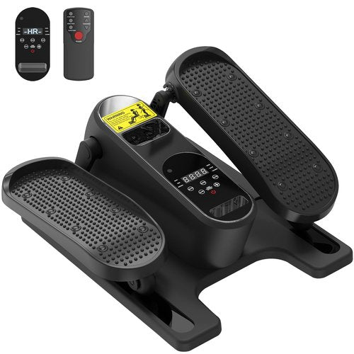 HOTSWEAT Under Desk Elliptical Machine, Ellipse Leg Exerciser as Seen on TV for Seniors with Remote Control, Portable Electric Seated Pedal Exerciser with 12 Speed Levels for Home Office