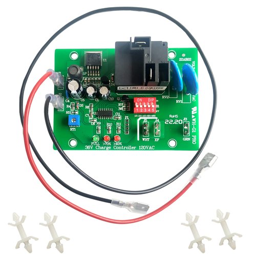 EZGO 36 Volt Powerwise Board Charger, EZGO Charger 36 Volt,Power Control Board Replacement 28667G01 28566G01 28566-G01 28566-G03 28126-G01 28667-G01 28126GO3 11V-80VDC