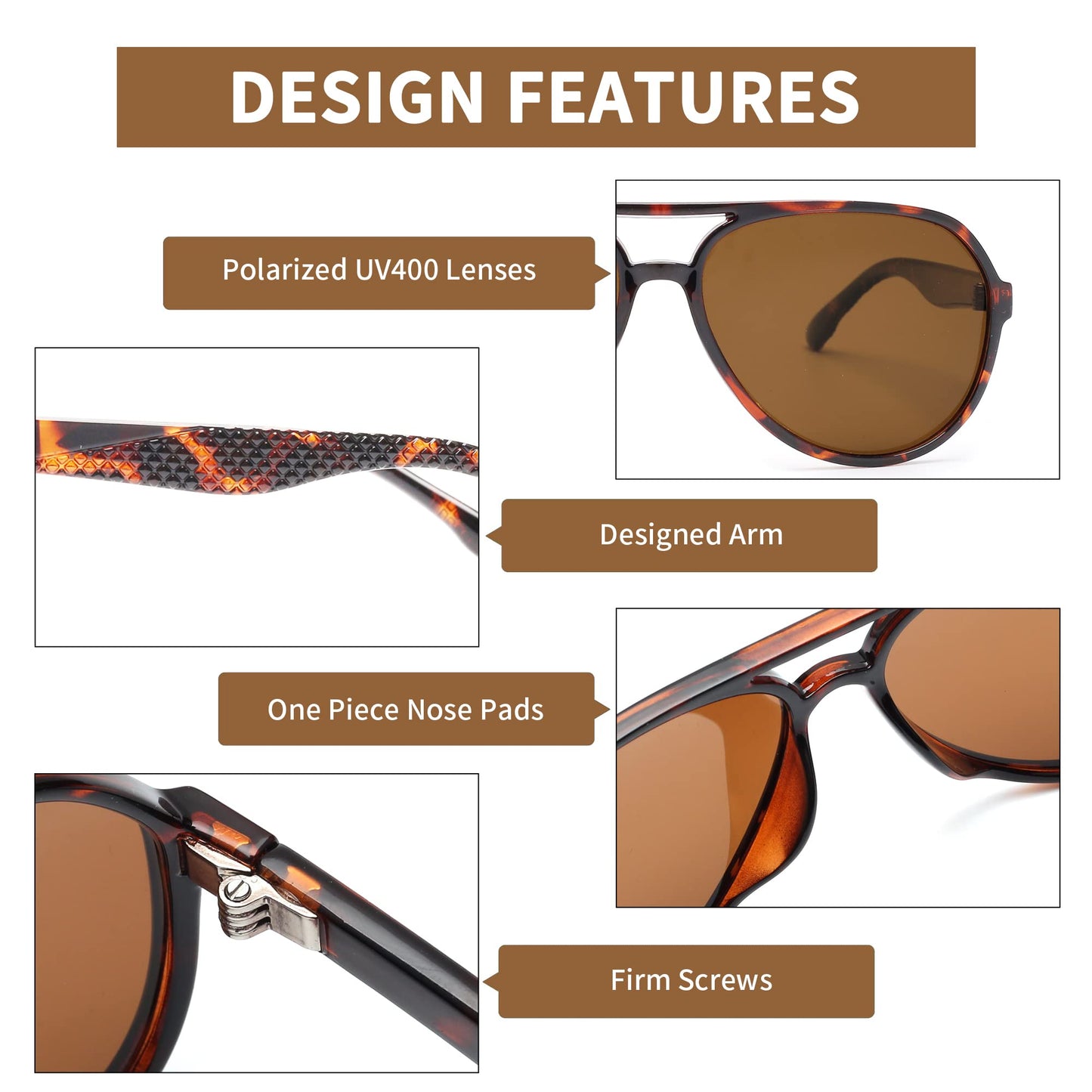 JIM HALO Polarized Sunglasses Men Women, Retro Aviator Shades for Driving Fishing Blue/Mirror Blue