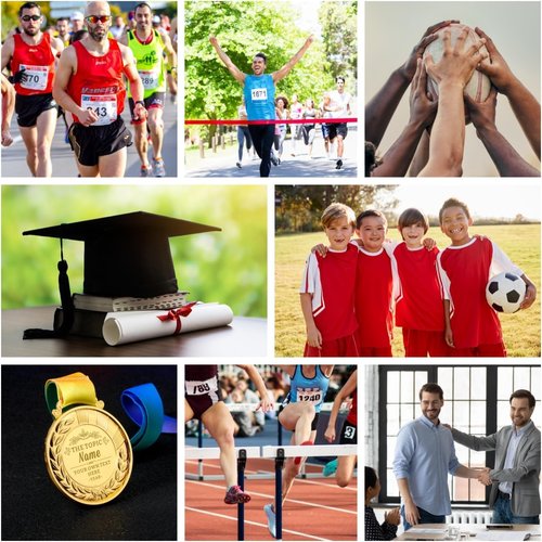 Custom Gold Medals - Personalized Award Medals for Sports, School Events & Ceremonies | Design Your Own