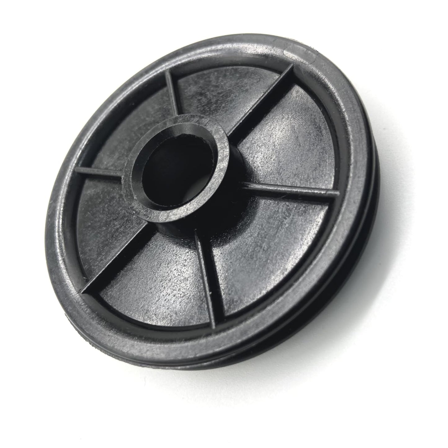 Auaurly 2 PCS Black Plastic Chain Cable Idler Pulley 144C56 Belt Drive Garage Door Idler Pulley 2.5" Fits Garage Door Opener Square Rail Replaces 144C56-A, K144C0056