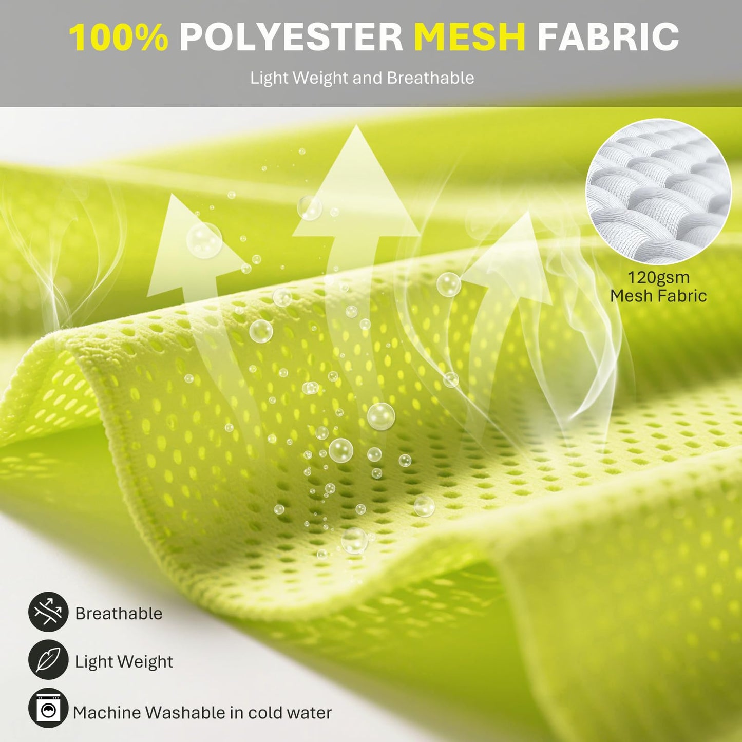 JKSafety Safety Vest for Men Women Hi Vis Relfective Vest with Pockets High Visibility Meet ANSI Standard Grey Color with Extended Yellow Strips (BX330-Grey M)