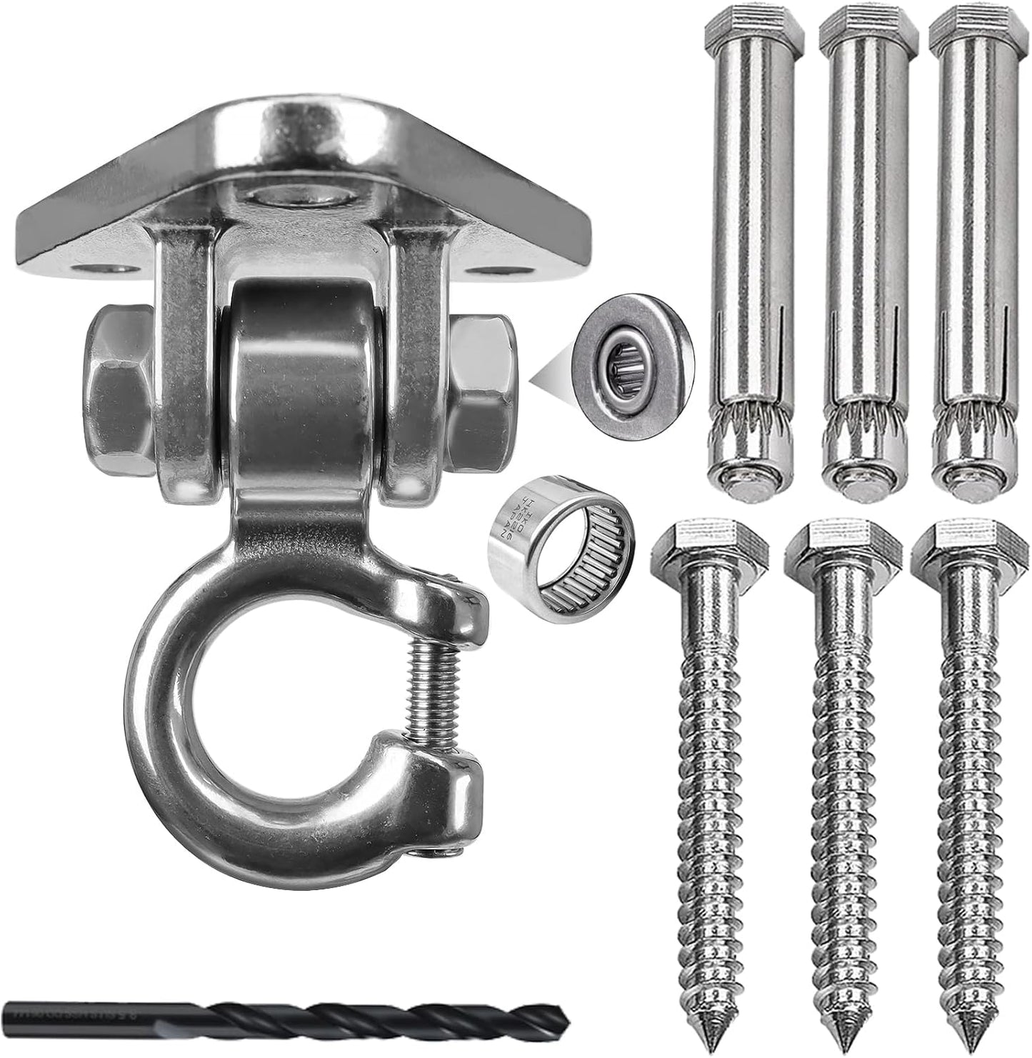 Skiennix Heavy Duty Swing Hangers - Smooth 180° Operation | 1000 lb Capacity for Indoor/Outdoor Use