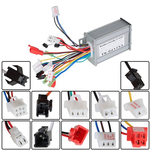 36-48V 350W Brushless Dc Motor Speed Controller Replacement for Bicycle E-Bike Scooter