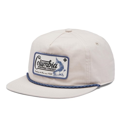 Columbia Unisex Ratchet Strap Snap Back Hat, Dark Stone/West Fish, One Size