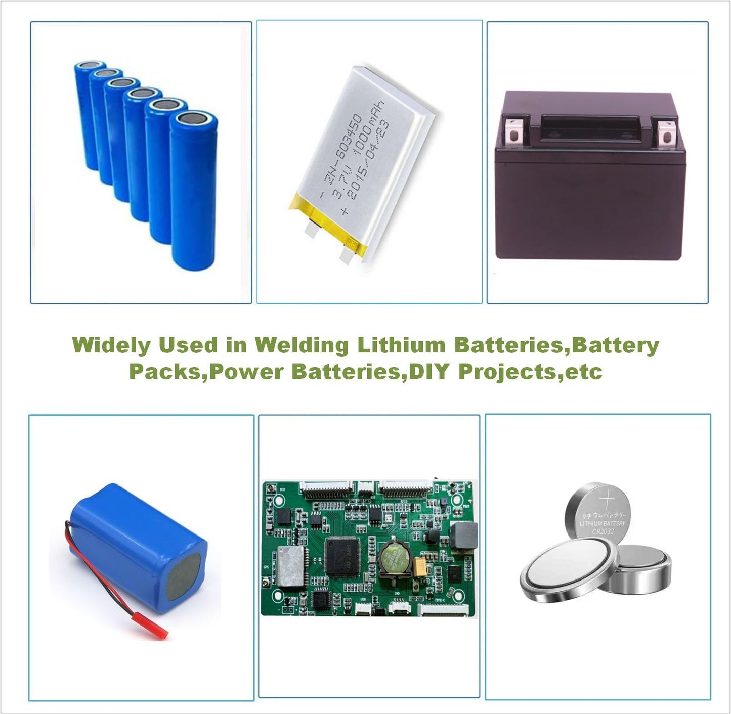 Nickel Strips for Battery Welding, 0.15mm Thickness, 7mm Width, 10m Roll - Durable Nickel Tape for Lithium Ion Battery Pack Assembly and Spot Welding