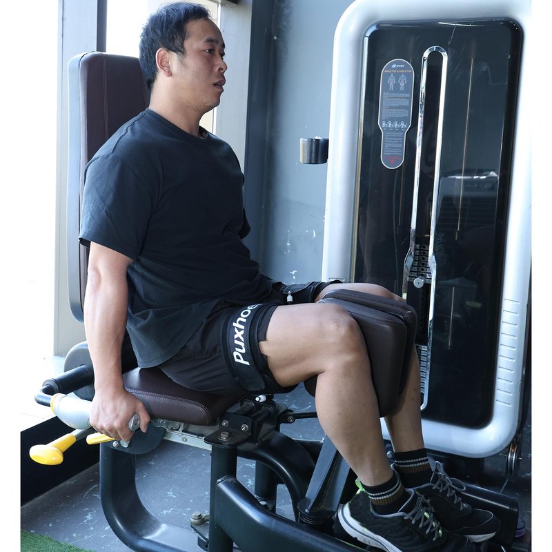 Puxhoea BFR Blood Flow Restriction Bands for Arms Legs Occlusion Training,Build Muscle Without Weightlifting Accurate Pump to Precisely Apply Pressure, for Men and Women Fitness Workouts (2 Leg Bands)
