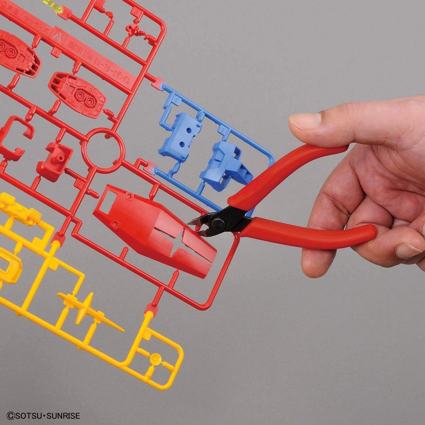 BANDAI Hobby - Tools - Entry Nipper (Red), Model Kit Tools