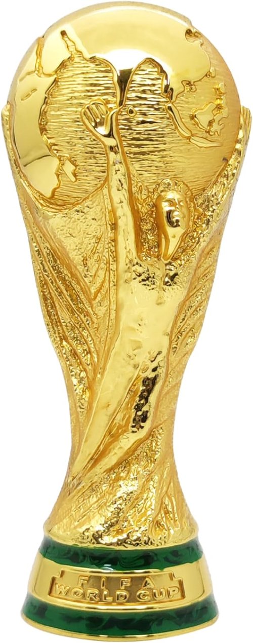 FIFA World Cup 2026 Edition 3D Replica Trophy - Premium Weighted Zinc Alloy | 4 Inch Desk Display