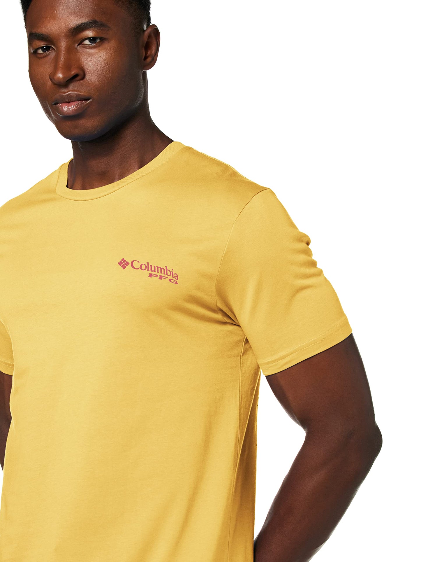 Columbia Apparel Men's PFG Graphic T-Shirt Shirt, Sunlit/Mantra, Large