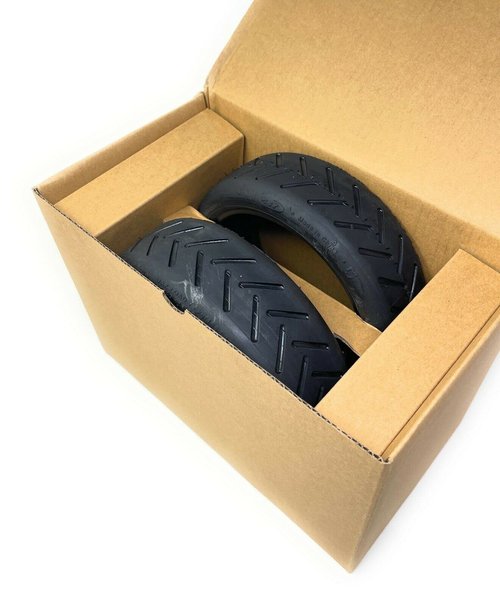 WORLDWIDETRADERS CST Scooter Tube and Tire 8.5 Inch For Xiaomi Mijia M365 Bird, 8.5 x 2 inch Front/Rear Scooter Tire Solid Replacement (set of 2 tube and tire)