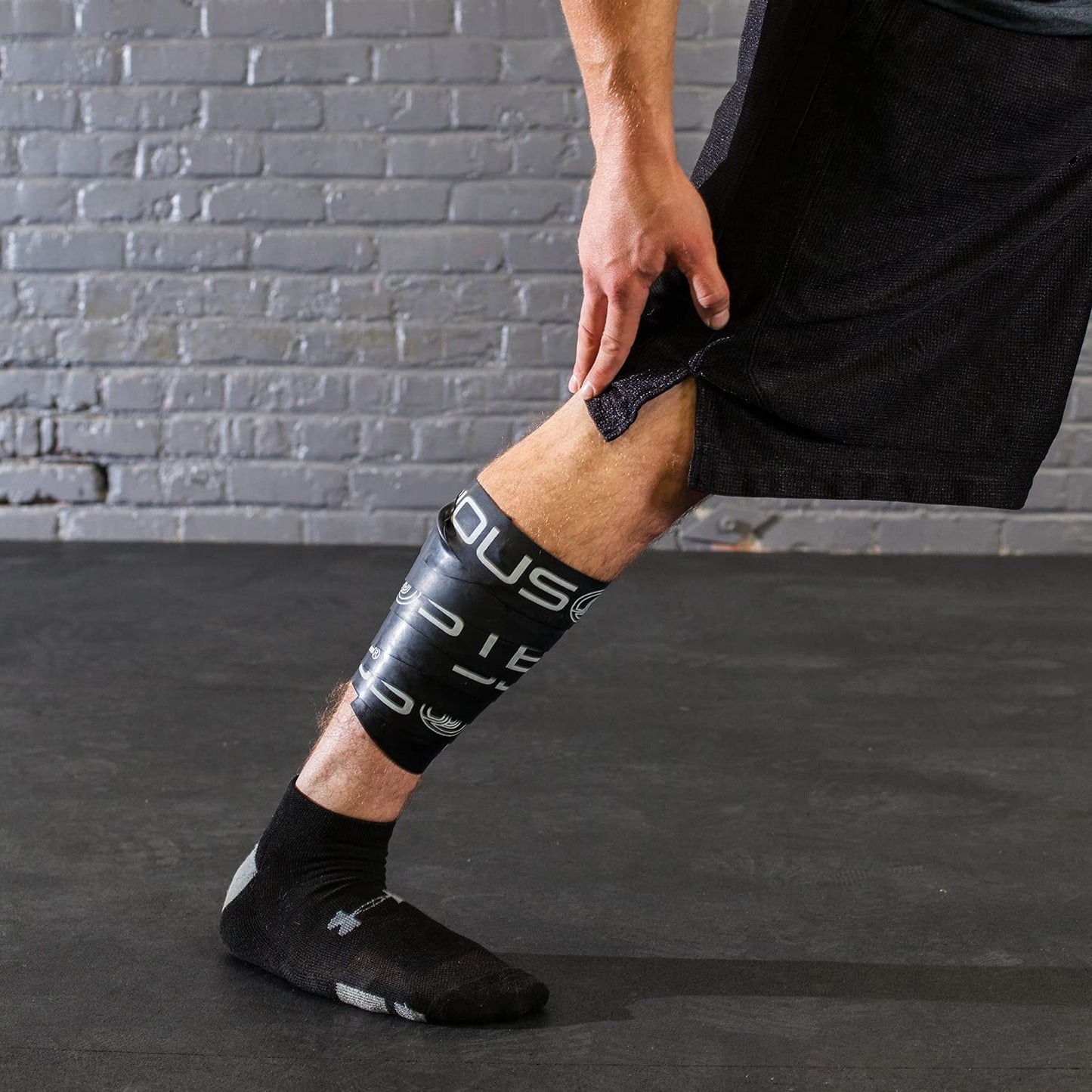 Serious Steel Fitness Black Mobility & Recovery (Floss) Bands Compression Tack & Flossing (Heavy: .051" X 2" x 7')