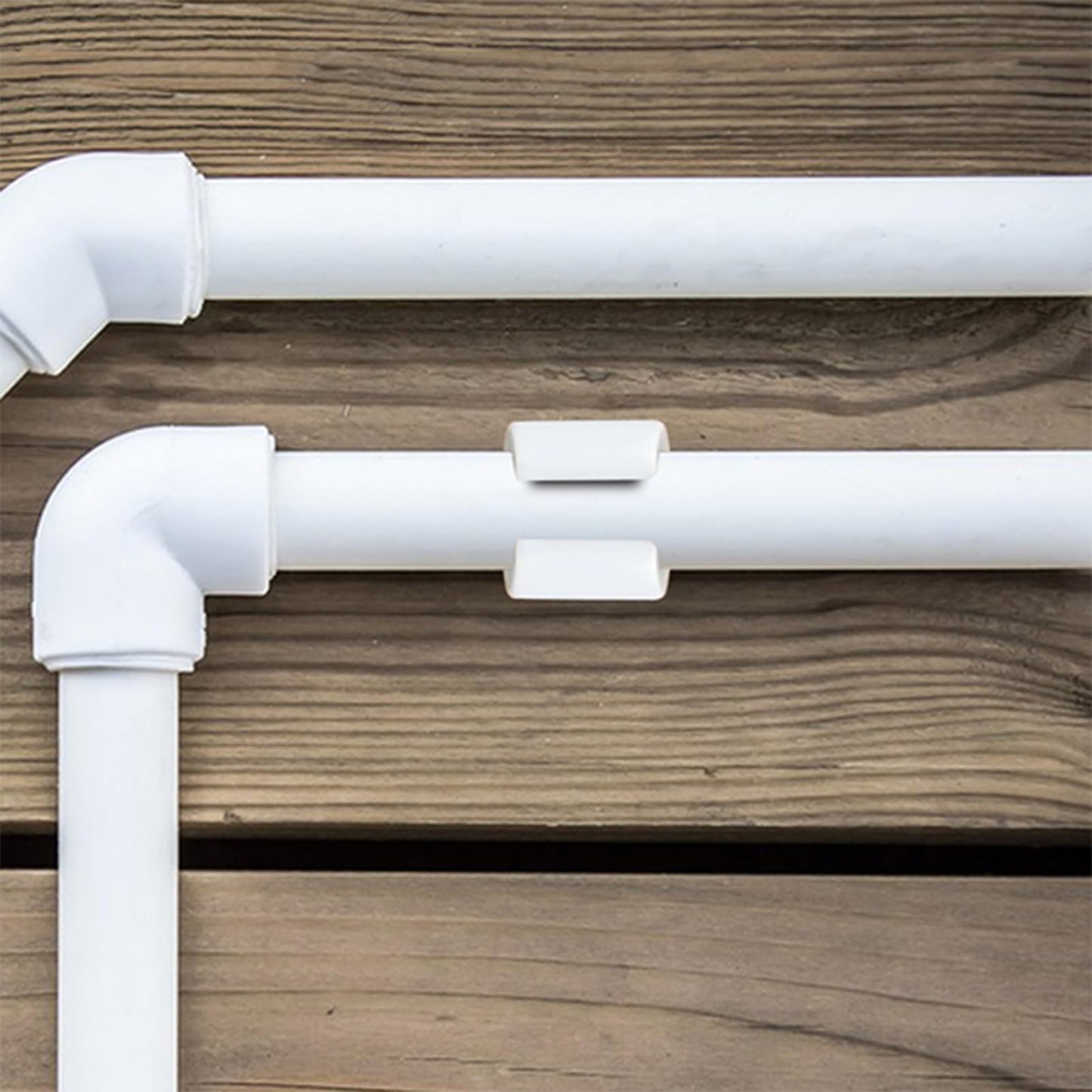 OWMOSYX 50 Pack 3/4 Inch PEX Clips, 20mm Pipe Hangers Pipe Holder PEX Tubing Clamps PVC Water Pipe Support Pipe Clamp Tools, White Plastic U Pipe Clamp Tools (3/4 Inch)