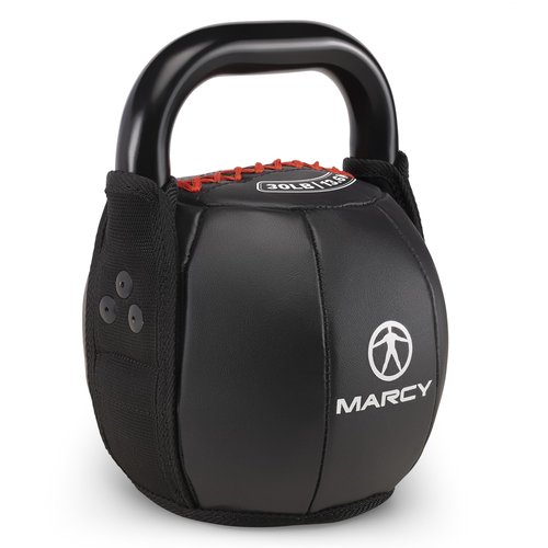 Marcy Soft Kettlebell with Handle for Weightlifting, Conditioning, Strength Training, Core Training for Full Body Workout 30lb SKB-030