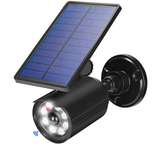 CAHOUGSMT Solar Motion Lights Outdoor 2000LM Security Flood Lights IP67 Waterproof Spot Lights for Yard Porch Garage 1 Pack