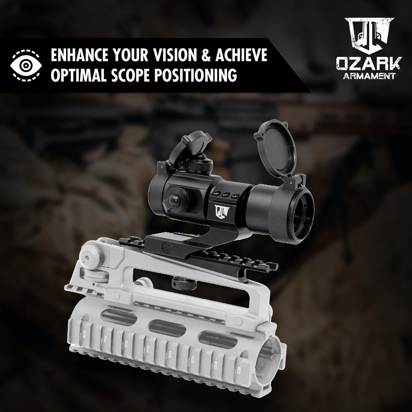 OZARK ARMAMENT Picatinny Scope Mount