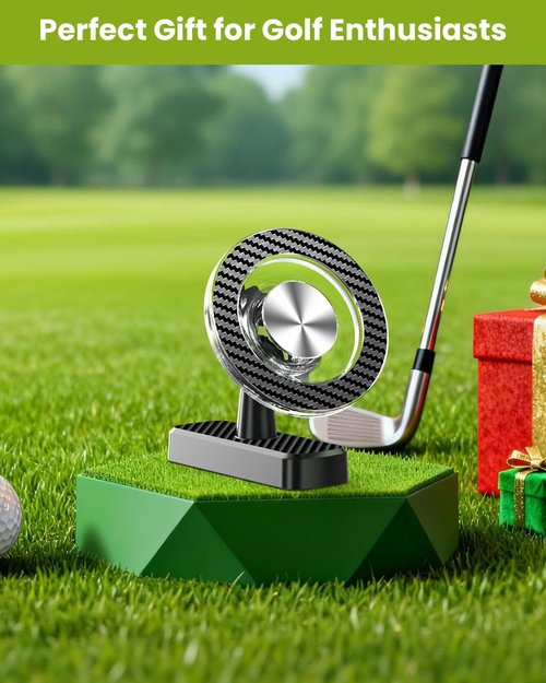Magnetic Golf Cart Phone Holder, Mens Valentines Day Gifts for Him Husband Boyfriend, Golf Gifts for Men Dad Golfer, Golf Accessories for Mens Gifts for Valentine's Day Anniversary Birthday Gift Ideas