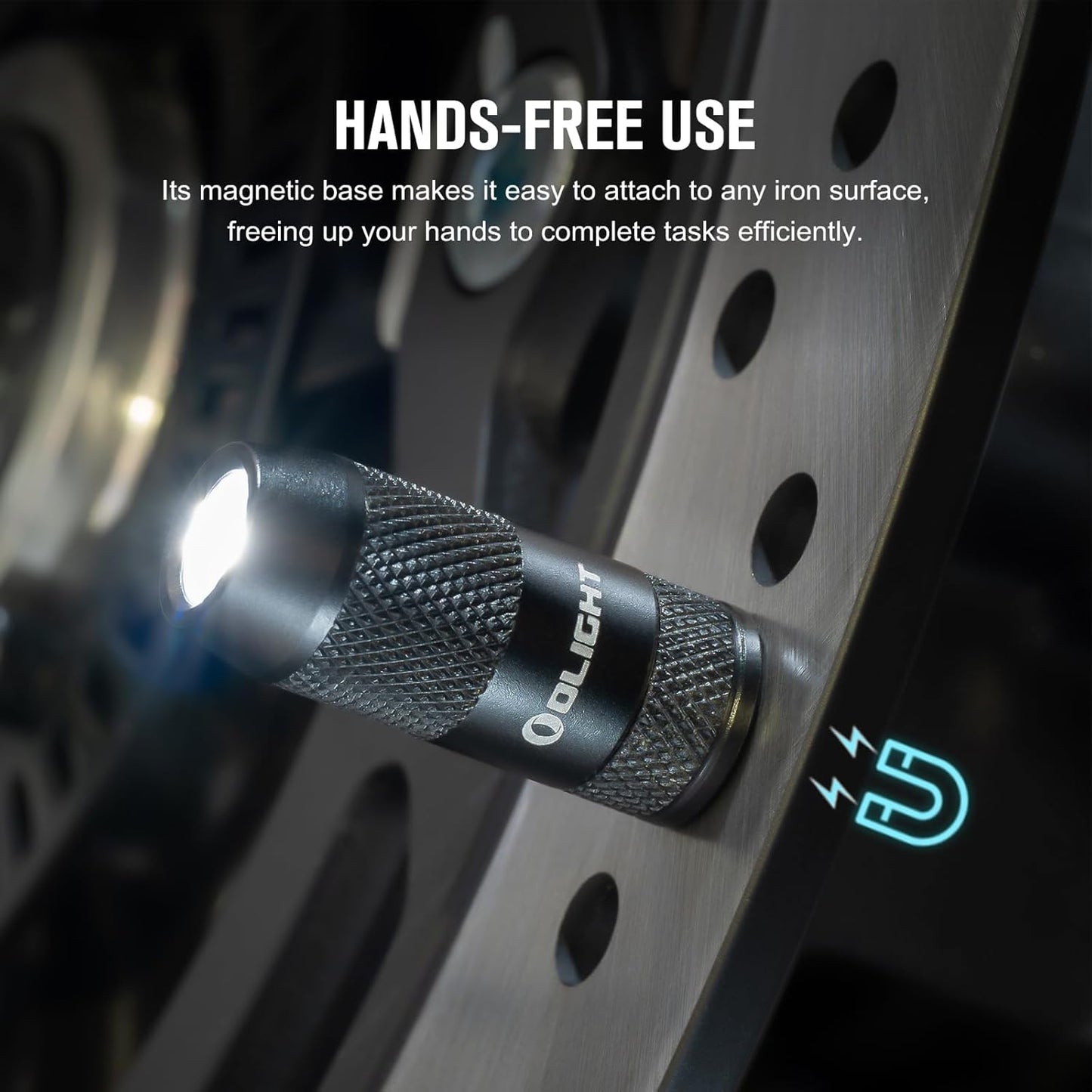 OLIGHT IMINI 2 EDC Keychain Flashlight - 50 Lumens Compact Mini LED Lights for Everyday Carry | Rechargeable & Portable