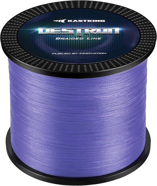 KastKing Destron Braided Fishing Line - Ultra-Thin, Abrasion Resistant, Zero Stretch, 300 Yards