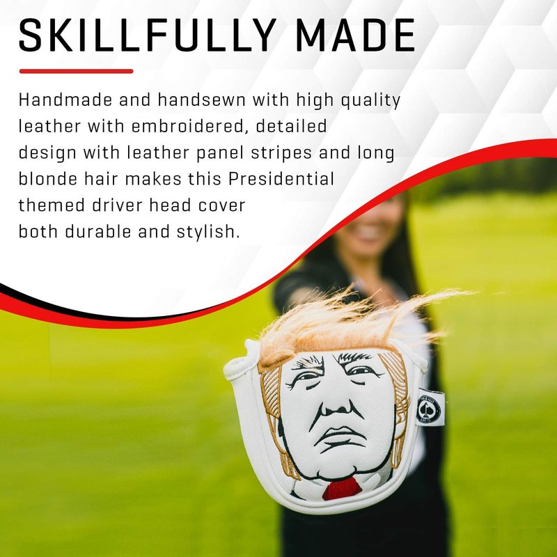 Pins & Aces Golf Co. Keep America Great Putter Head Cover (Mallet)