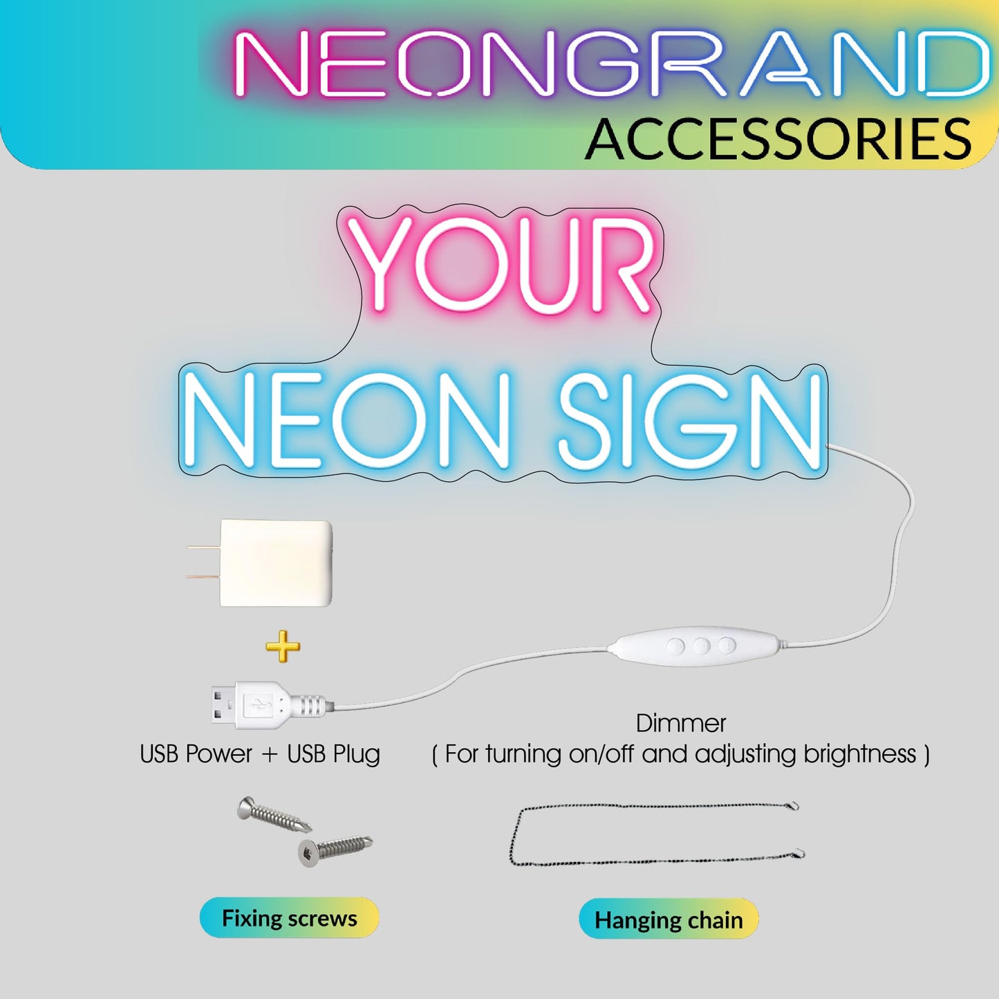 2 Pack Order Here Sign and Pick up Here Sign Led light neon light order here pick up here signs for food truck signs shop signs restaurant sign perfect pick up sign shop neon sign pick up (Red, Ice Blue, and White, 12x8")