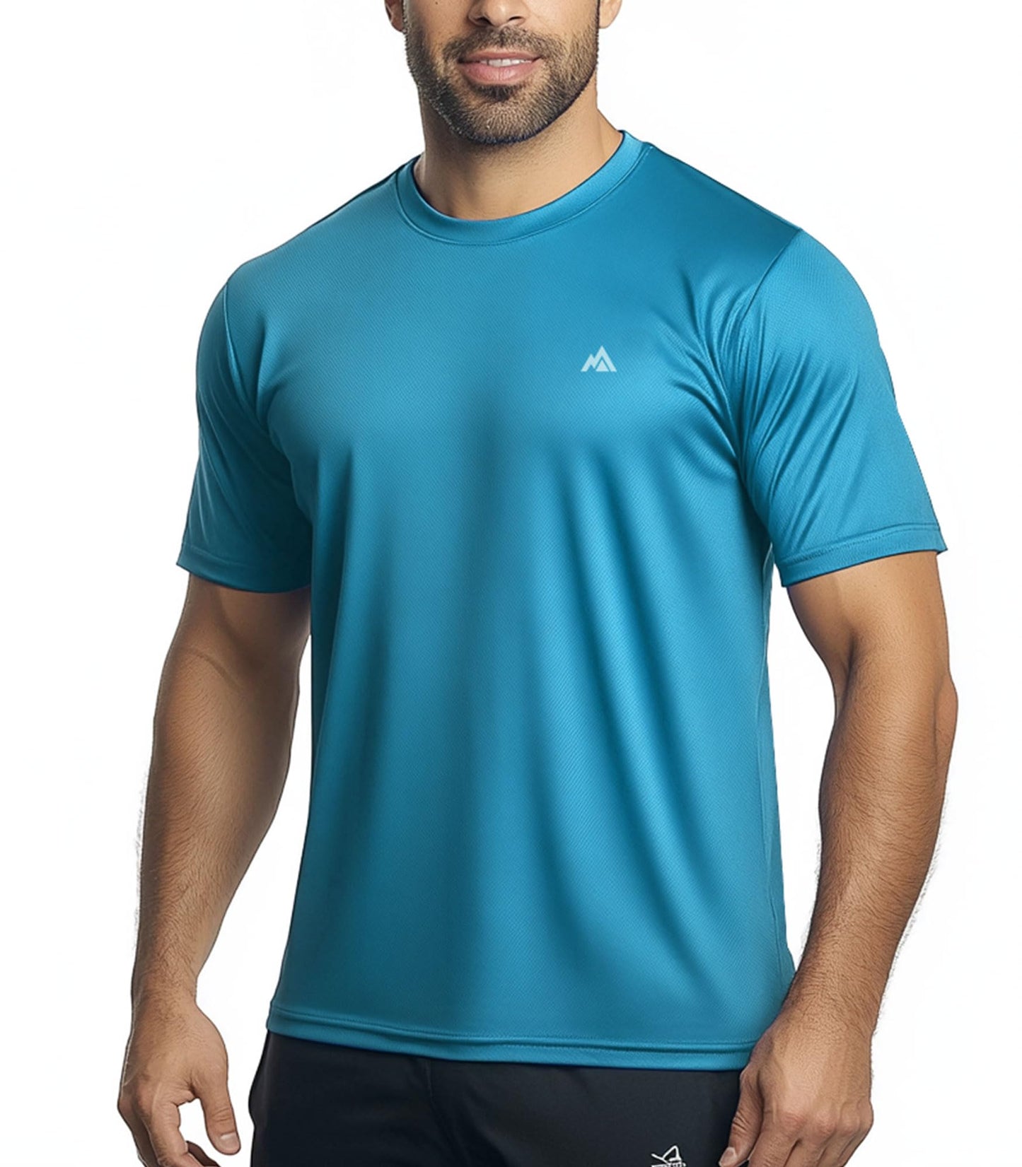 GearGlacier Instant Cooling Quick Dry Workout T-Shirt Men Undershirt Moisture Wicking Performance Running Comfort Tee