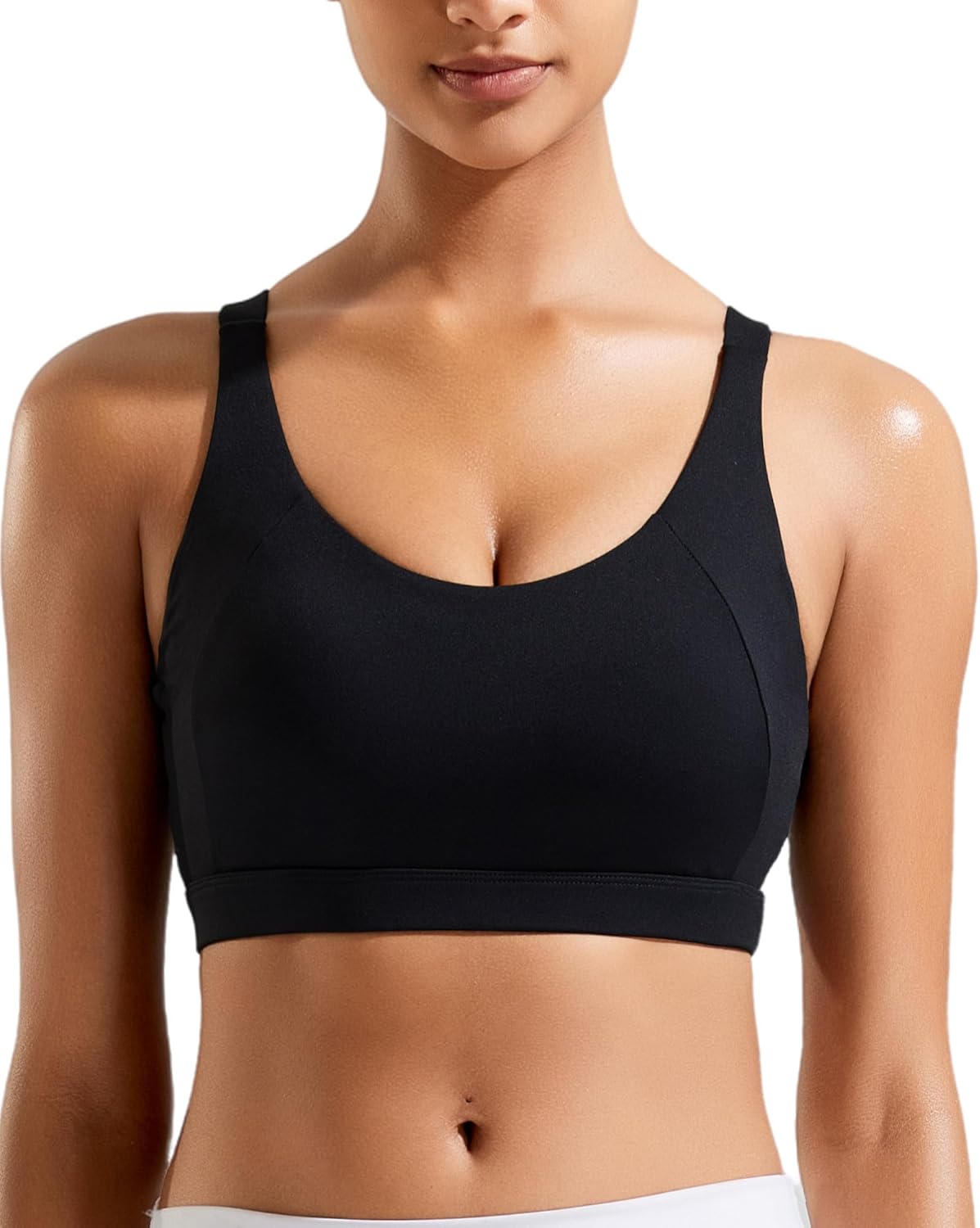 RUNNING GIRL Sports Bra - High Support Molded Cup for Women | Comfortable High Impact Design