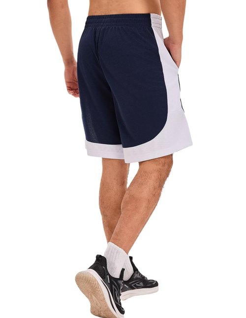 OYGSieg 6 Pack Mens Mesh Athletic Basketball Shorts Gym Shorts with Pockets, Quick Dry Workout Running Shorts Casual for Men 2XL/02