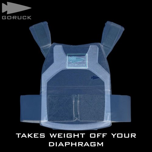 GORUCK 9.25LB Curved Ruck Plate Compatible with GORUCK Rucking Weight Vest
