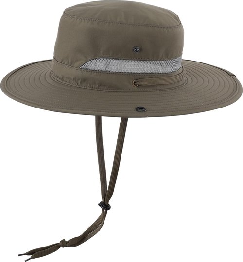 Connectyle Wide Brim Sun Hat - UPF 50+ UV Protection Cowboy Hat for Outdoor Fishing & Hiking