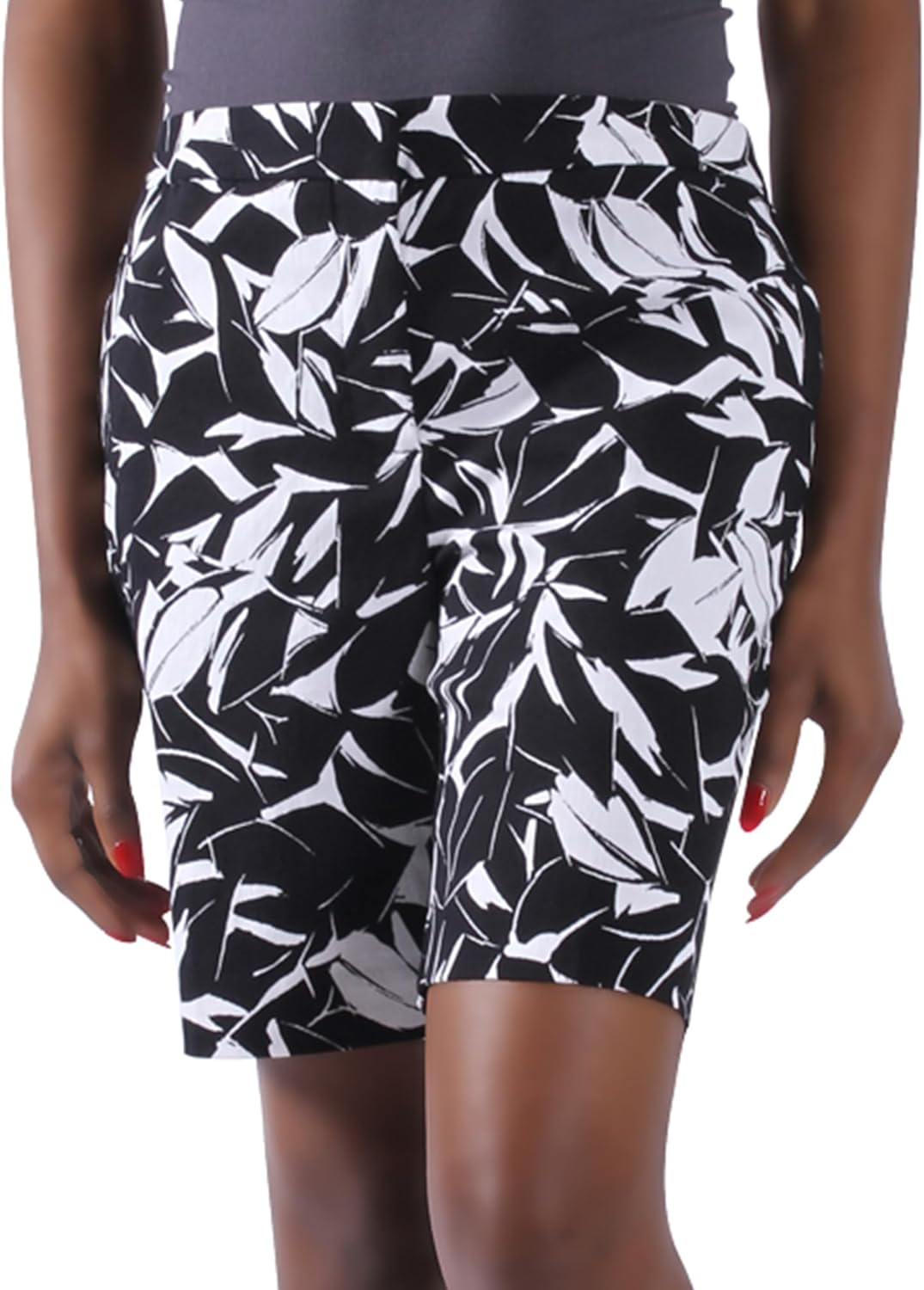 Skiennix Women's Golf Shorts - 9-Inch Dress Shorts with Pockets for Hiking & Outdoor Activities