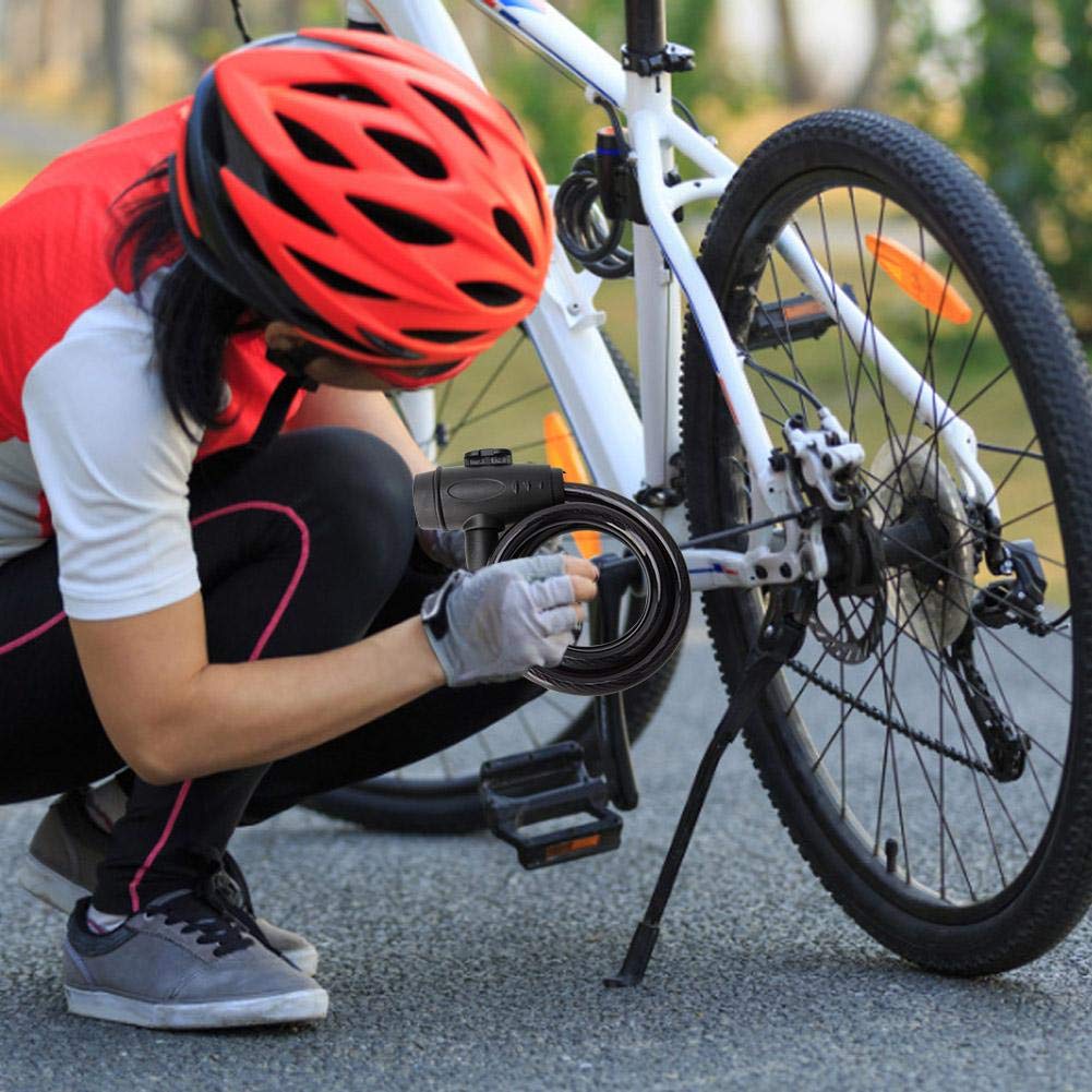 VGEBY1 Bike Safety Lock,Universal Bike Security Locks Bicycle Ring Lock