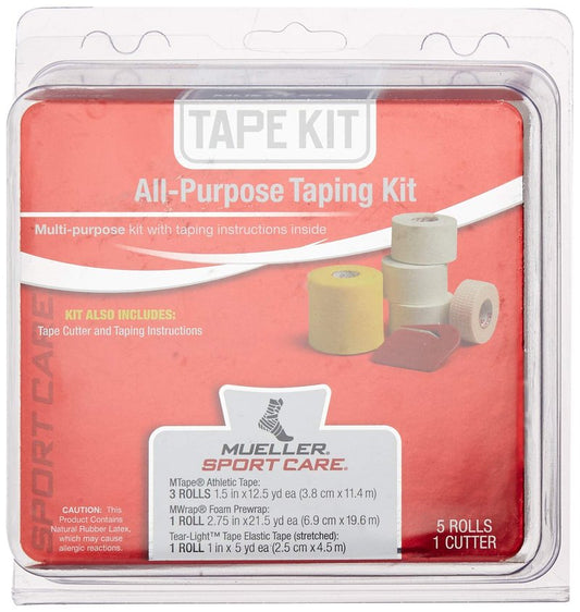 MUELLER Sports Medicine All-Purpose Taping Kit, All-In-One for Fast & Effective Taping