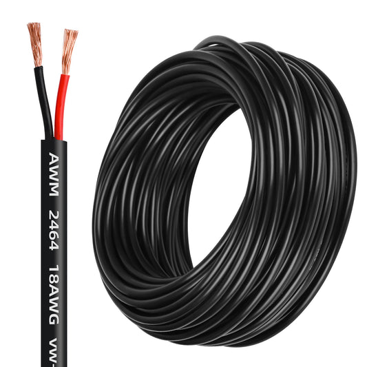 16 Gauge Wire 2 Conductor,16 AWG Electrical Wire Stranded PVC Cord Oxygen-Free Copper Cable,200FT 2 Core Pure Copper Flexible Cable Wire for LED Lamp Lighting Strips Automotive (16AWG-2C, 200FT)…